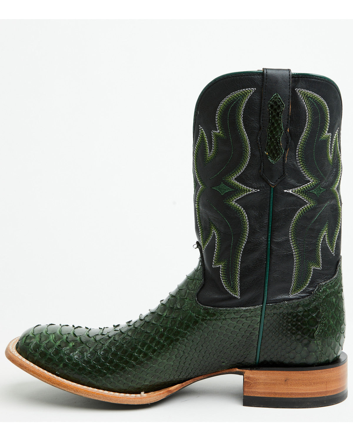 Men's Exotic Python Western Boots - Broad Square Toe | Cody James Boots
