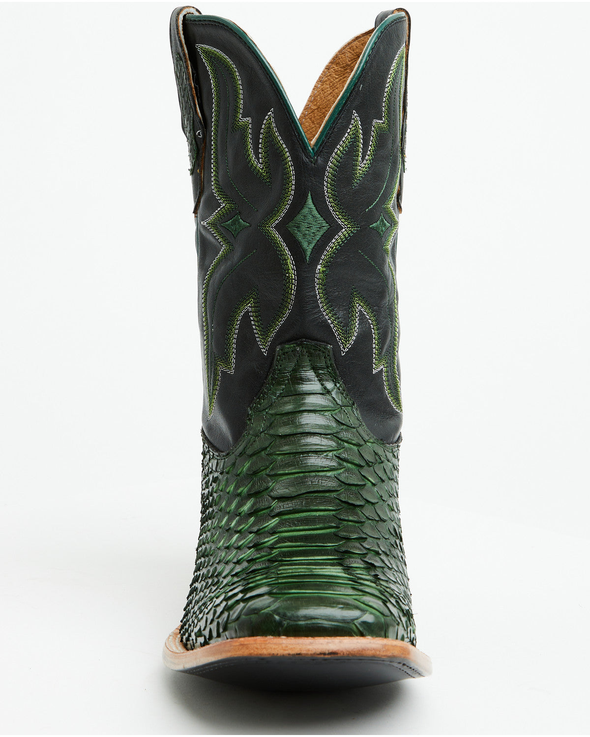 Men's Exotic Python Western Boots - Broad Square Toe | Cody James Boots