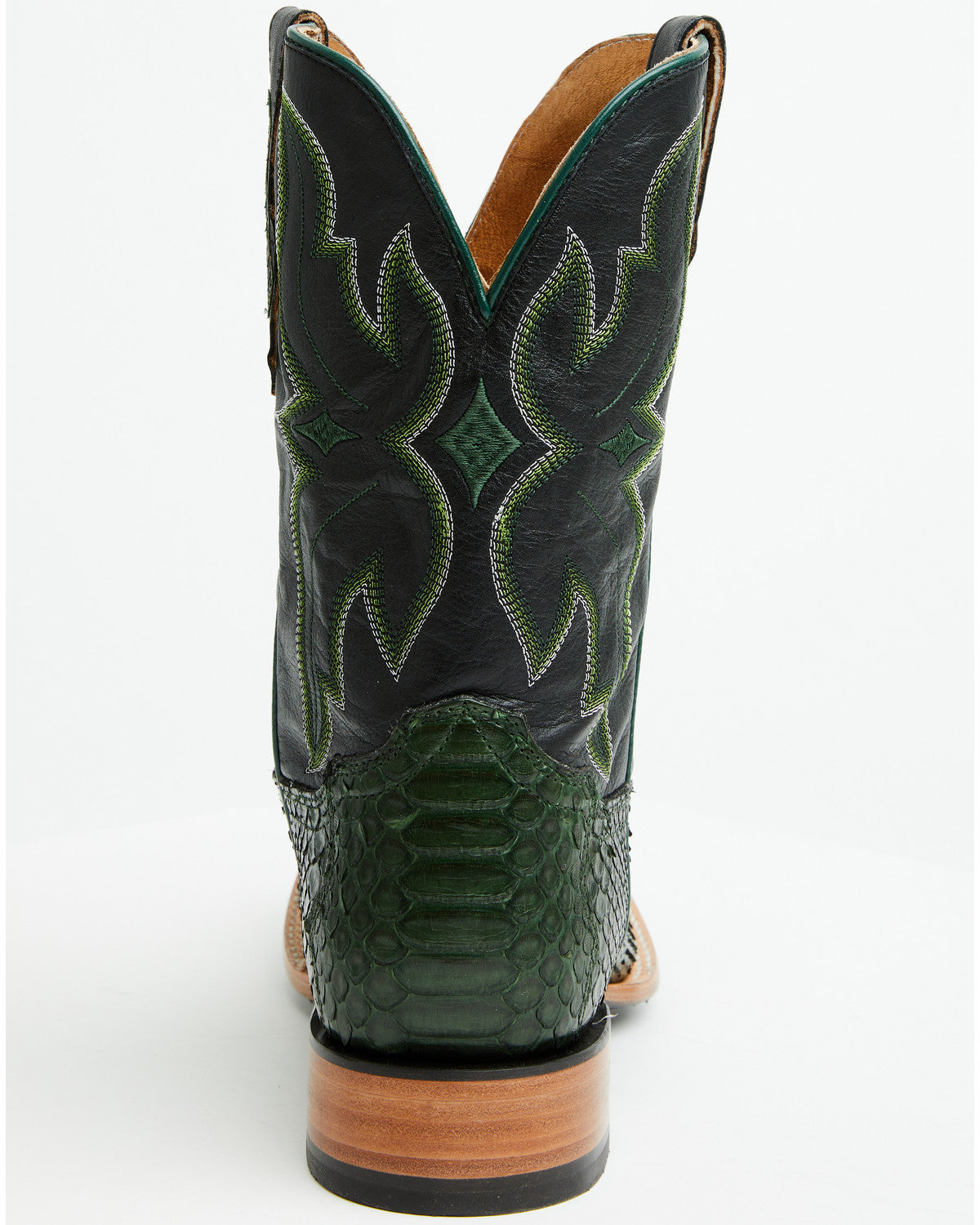 Men's Exotic Python Western Boots - Broad Square Toe | Cody James Boots