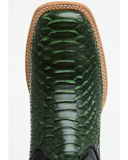 Men's Exotic Python Western Boots - Broad Square Toe | Cody James Boots