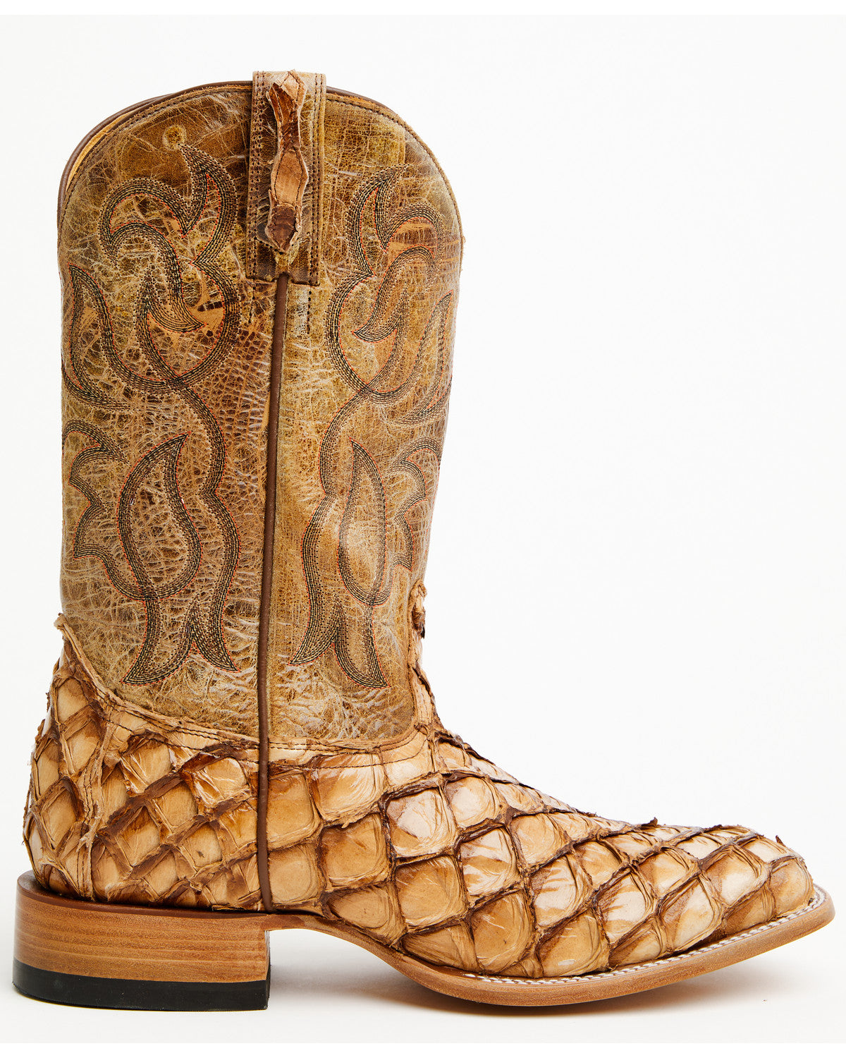 Men's Pirarucu Exotic Boots - Broad Square Toe | Cody James Boots|Accessories