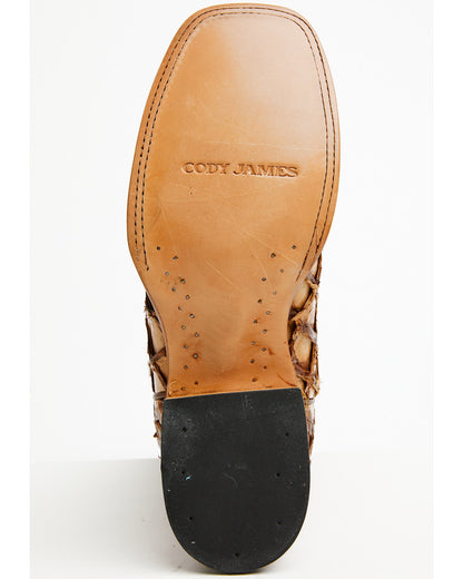 Men's Pirarucu Exotic Boots - Broad Square Toe | Cody James Boots|Accessories