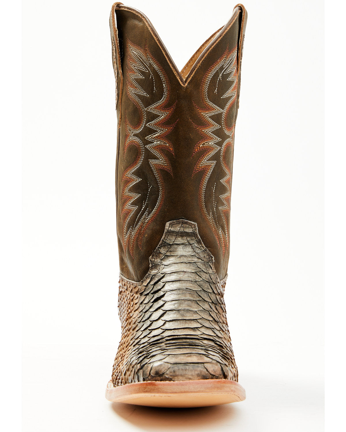 Men's Python Exotic Western Boots - Broad Square Toe | Cody James Boots