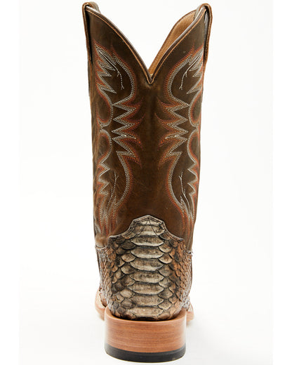 Men's Python Exotic Western Boots - Broad Square Toe | Cody James Boots