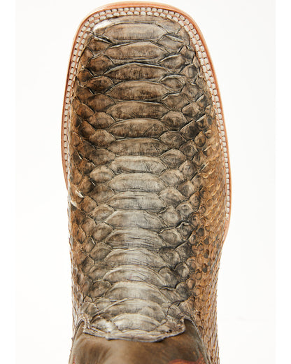 Men's Python Exotic Western Boots - Broad Square Toe | Cody James Boots