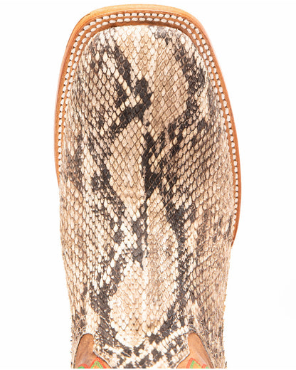 Men's Exotic Python Western Boots - Broad Square Toe | Cody James Boots