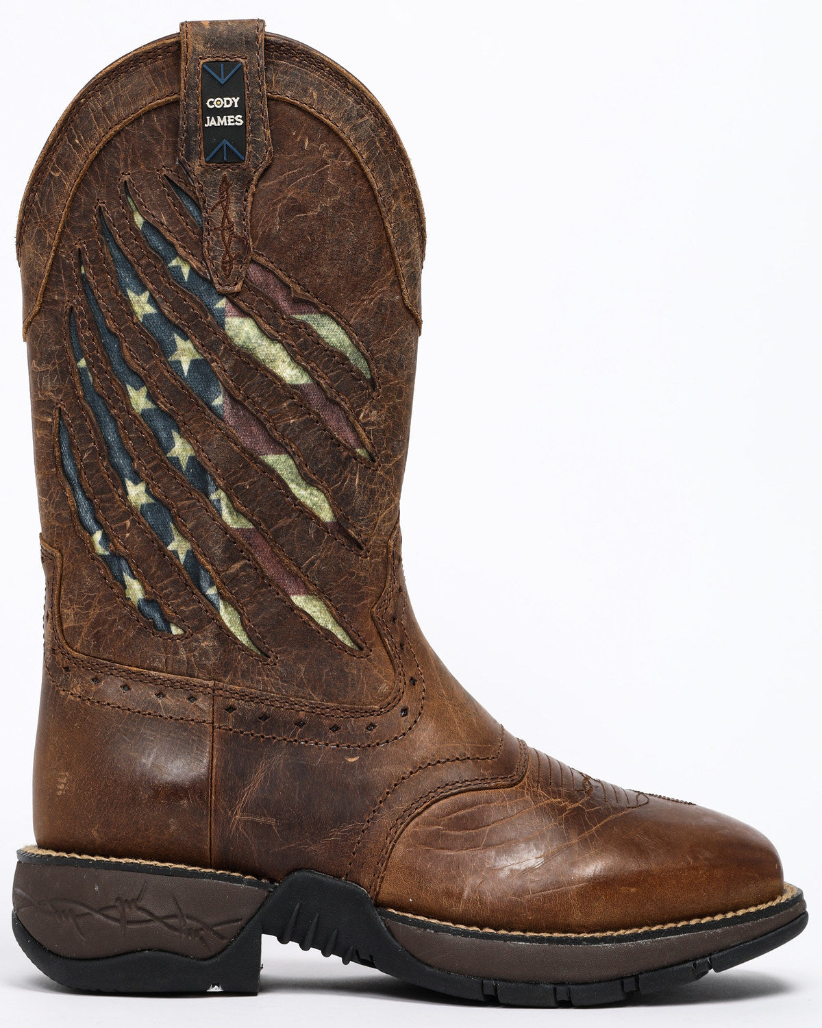 Men's Scratch American Flag Lite Performance Western Boots | Cody James Boots