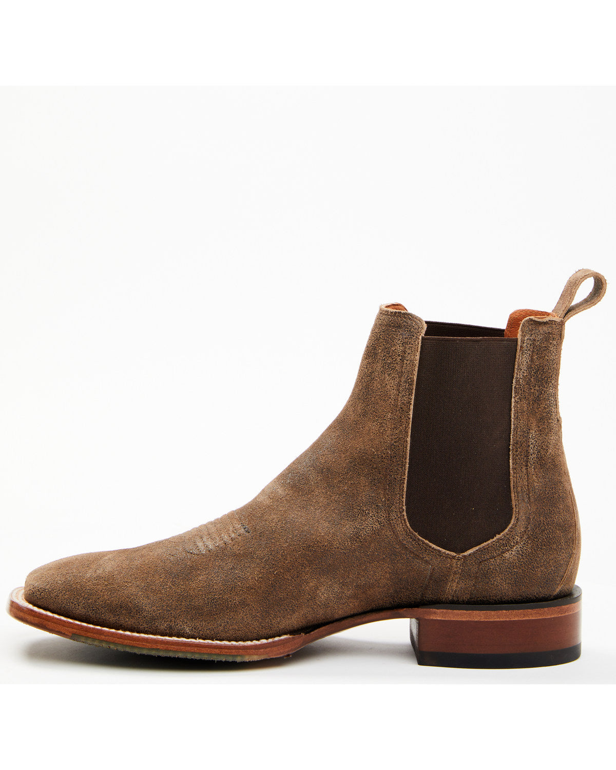 Men's Ruben Roughout Casual Boots - Broad Square Toe | Cody James Boots
