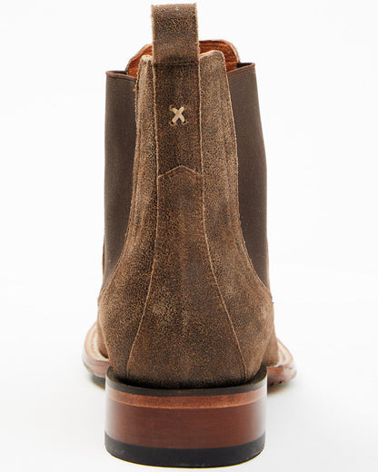 Men's Ruben Roughout Casual Boots - Broad Square Toe | Cody James Boots