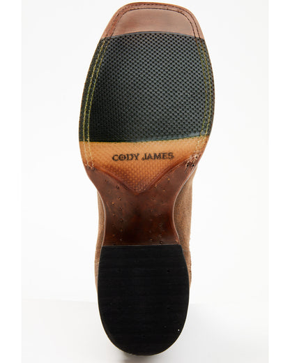 Men's Ruben Roughout Casual Boots - Broad Square Toe | Cody James Boots