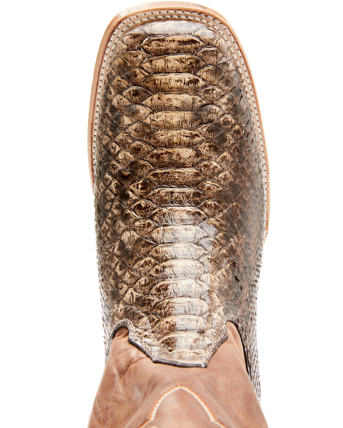 Men's Exotic Python Western Boots - Broad Square Toe | Cody James Boots