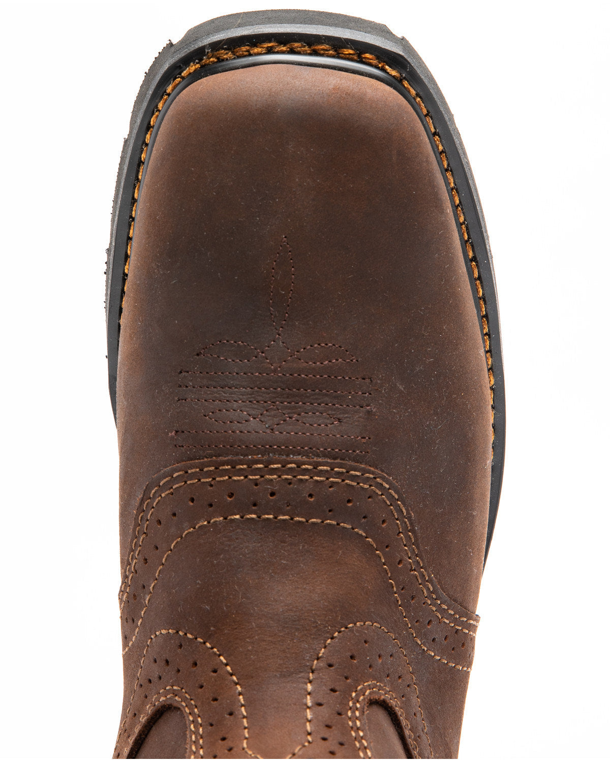 Men's 11" Mustang Saddle Waterproof Western Work Boots - So | Cody James Boots