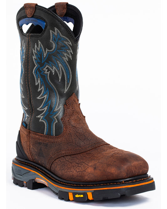 Men's 11" Decimator Waterproof Western Work Boots - Nano Co | Cody James Boots