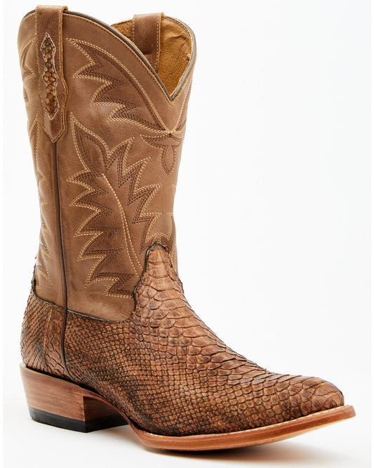 Men's Exotic Python Western Boots - Round Toe | Cody James Boots