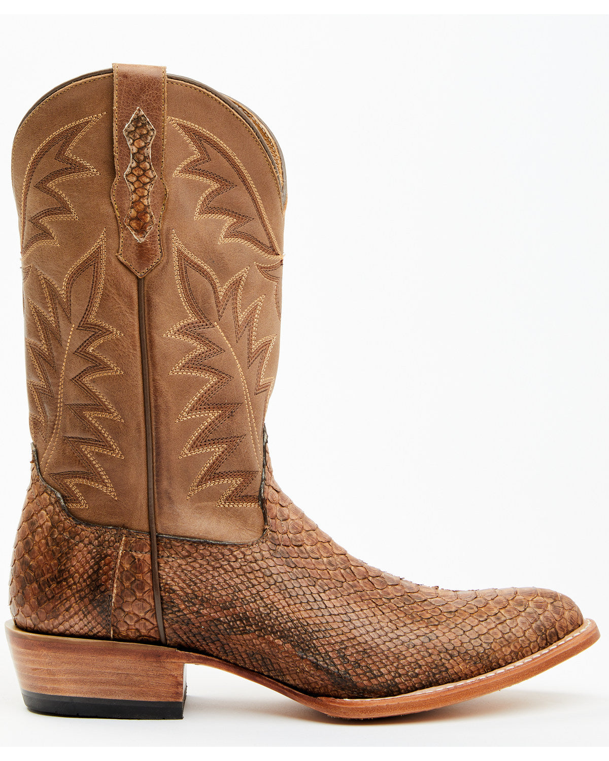 Men's Exotic Python Western Boots - Round Toe | Cody James Boots