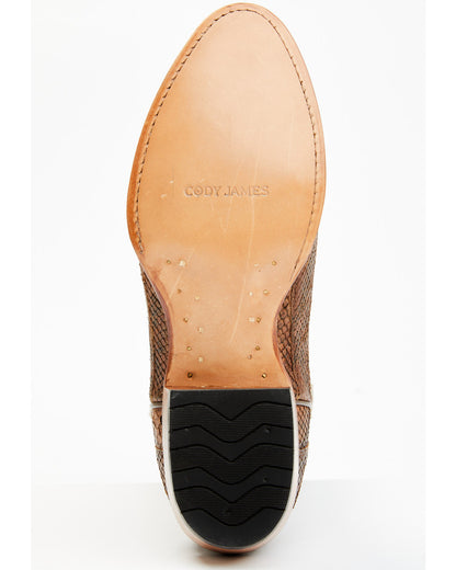 Men's Exotic Python Western Boots - Round Toe | Cody James Boots