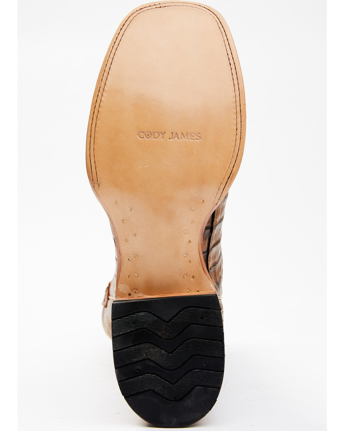 Men's Exotic Caiman Tail Skin Western Boots - Broad Square | Cody James Boots|Accessories