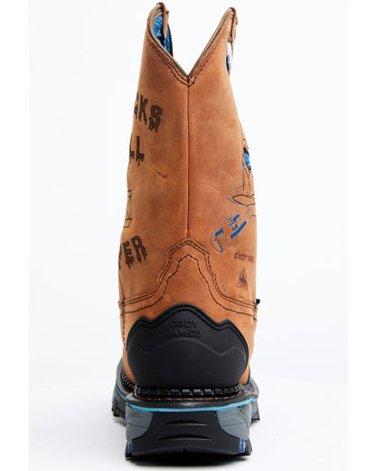 Men's 11" Decimator Waterproof Western Work Boots - Nano Co | Cody James Boots