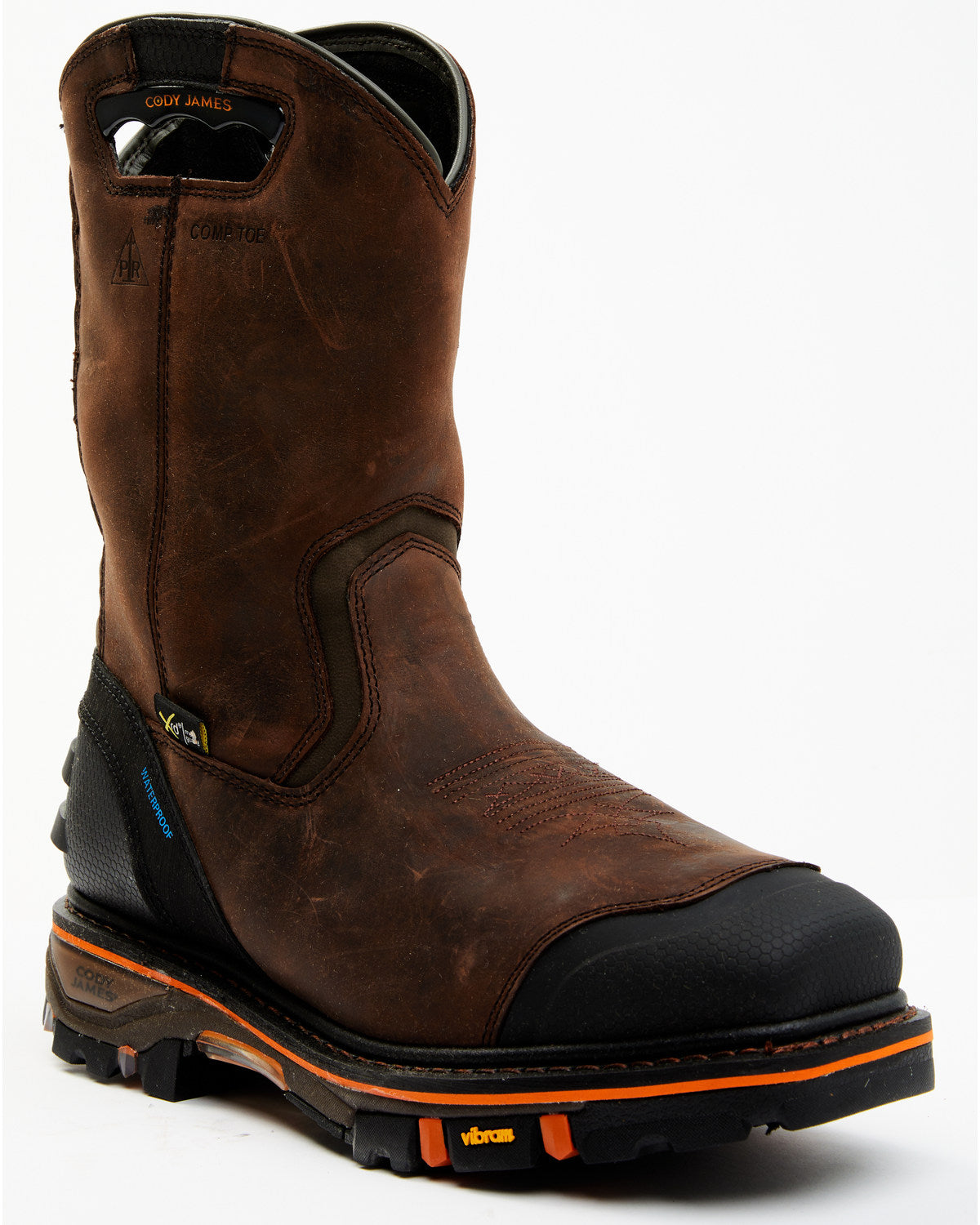 Men's Waterproof Met Guard Western Work Boots - Composite T | Cody James Boots