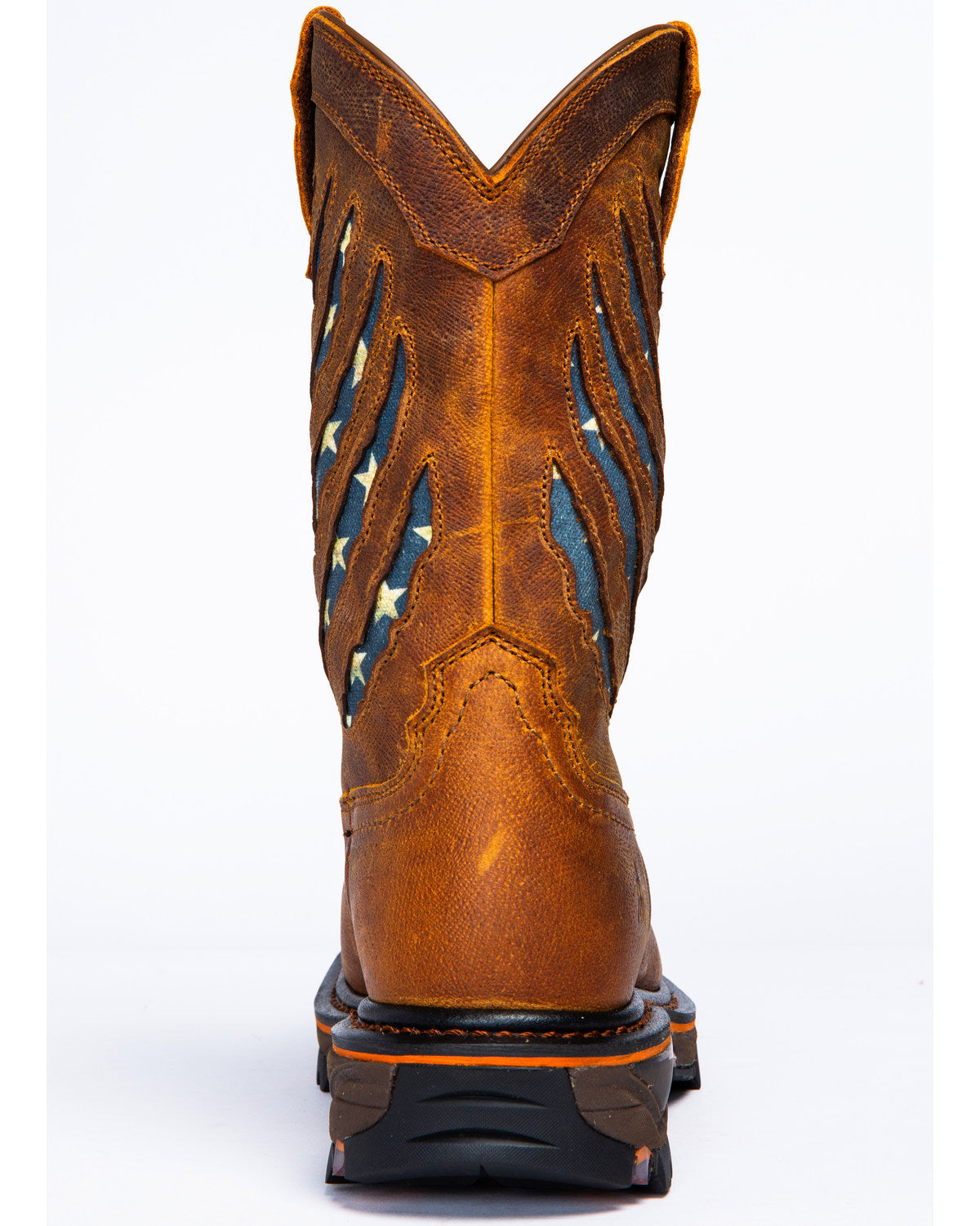 Men's 11" Flag Western Work Boots - Nano Composite Toe | Cody James Boots