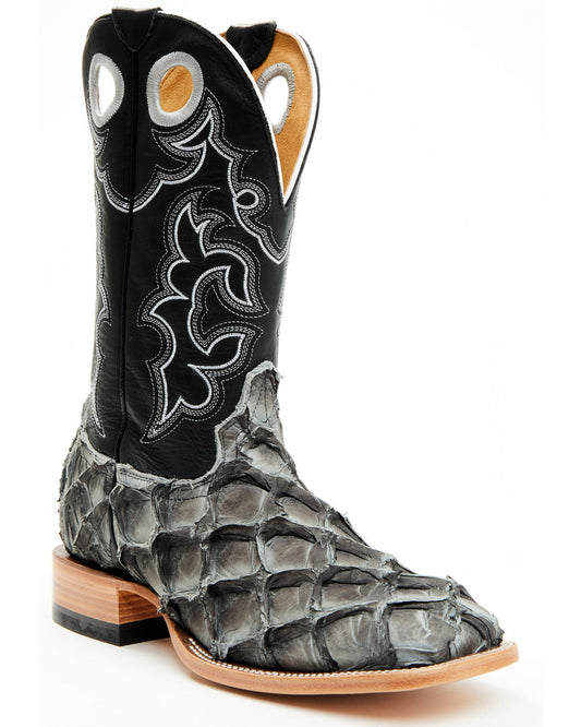 Men's Exotic Pirarucu Western Boots - Broad Square Toe | Cody James Boots|Accessories