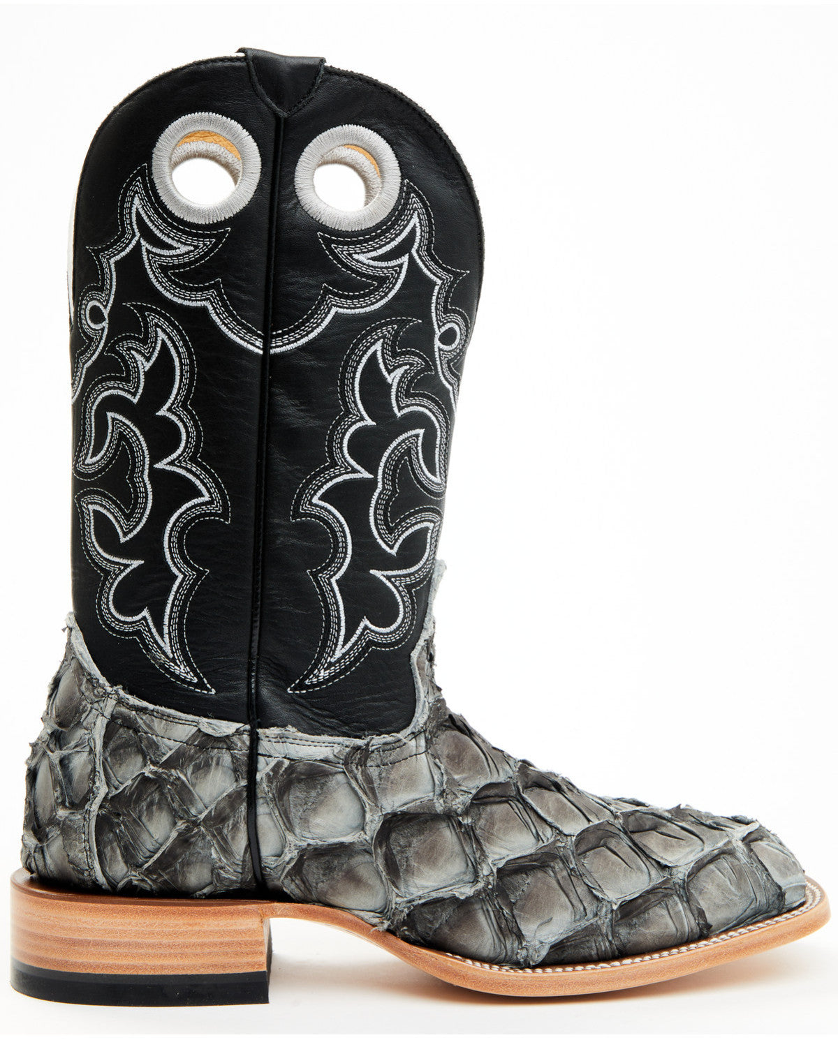 Men's Exotic Pirarucu Western Boots - Broad Square Toe | Cody James Boots|Accessories