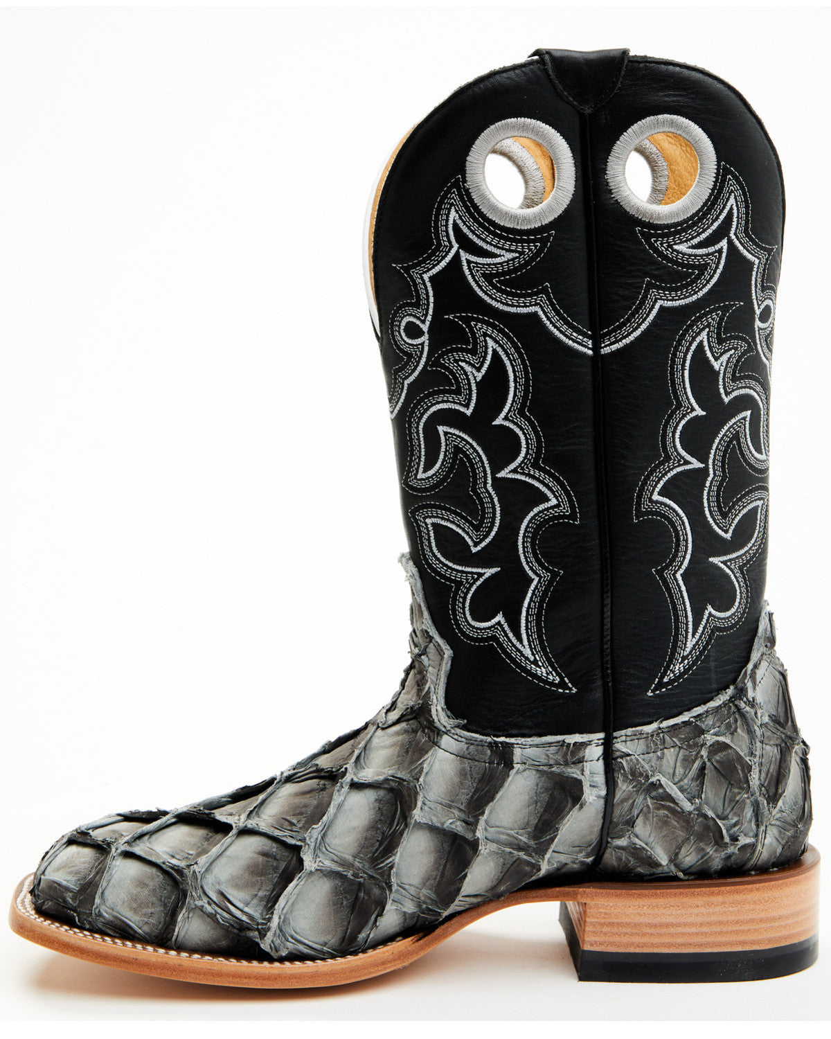 Men's Exotic Pirarucu Western Boots - Broad Square Toe | Cody James Boots|Accessories