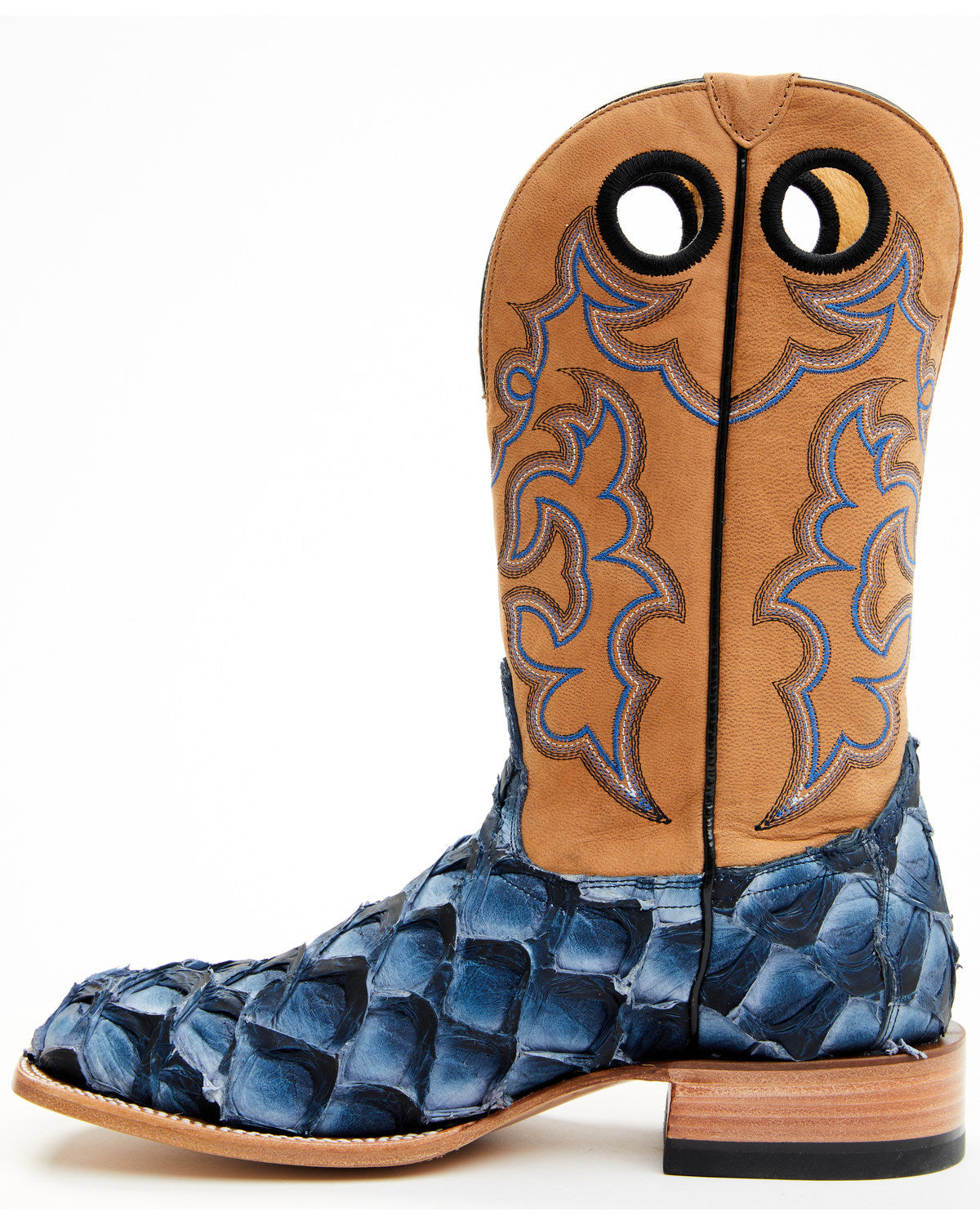 Men's Exotic Pirarucu Western Boots - Broad Square Toe | Cody James Boots|Accessories