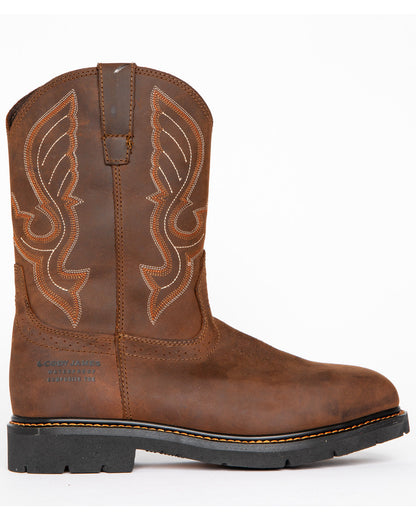 Men's 10" Waterproof Pull-On Work Boots - Composite Toe | Cody James Boots