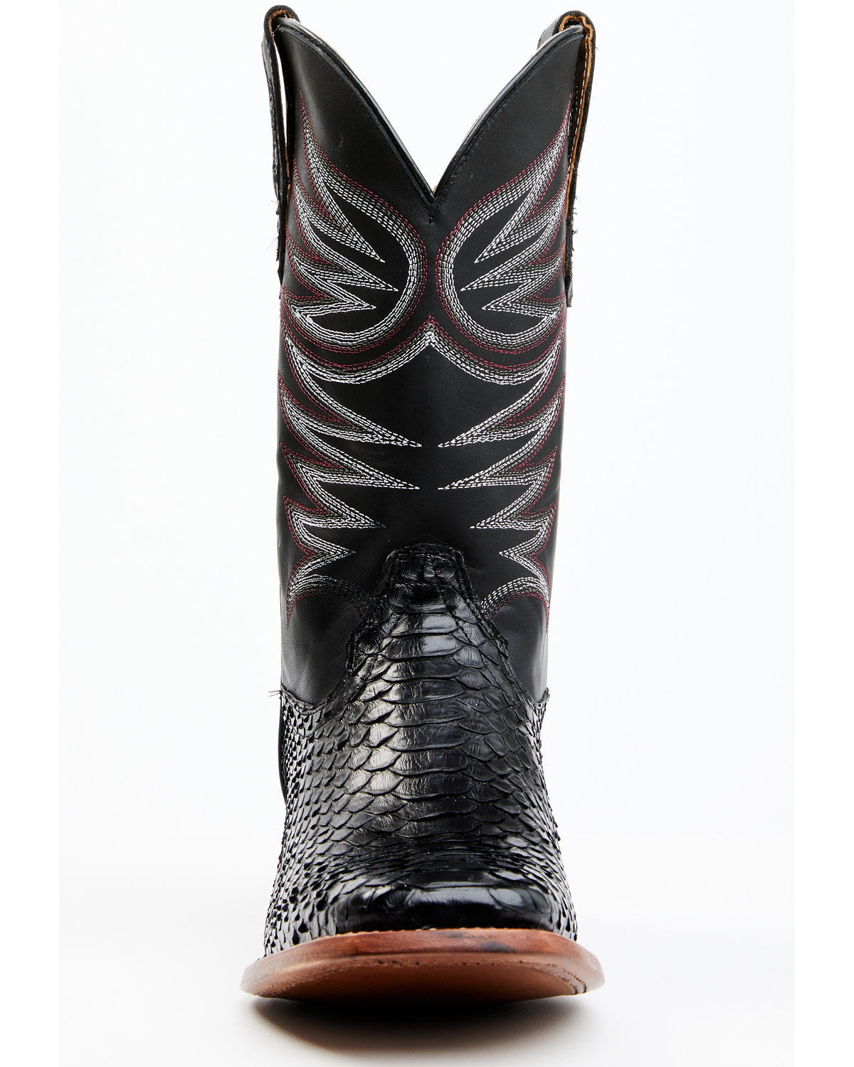 Men's Matte Python Exotic Western Boots - Broad Square Toe | Cody James Boots|Accessories
