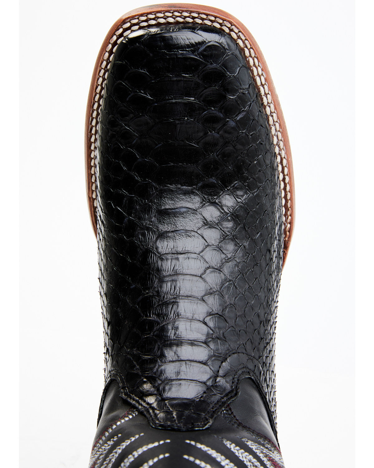 Men's Matte Python Exotic Western Boots - Broad Square Toe | Cody James Boots|Accessories