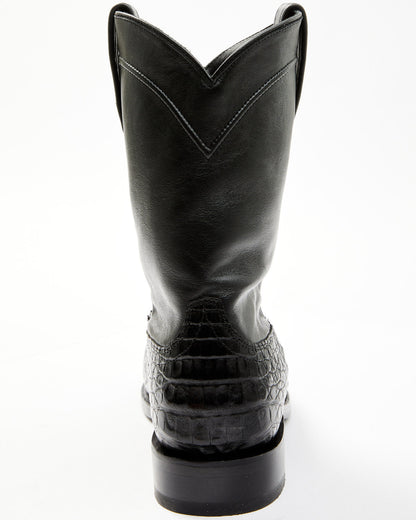 Black 1978® Men's Carmen Exotic Caiman Belly Roper Boots - | Cody James Boots