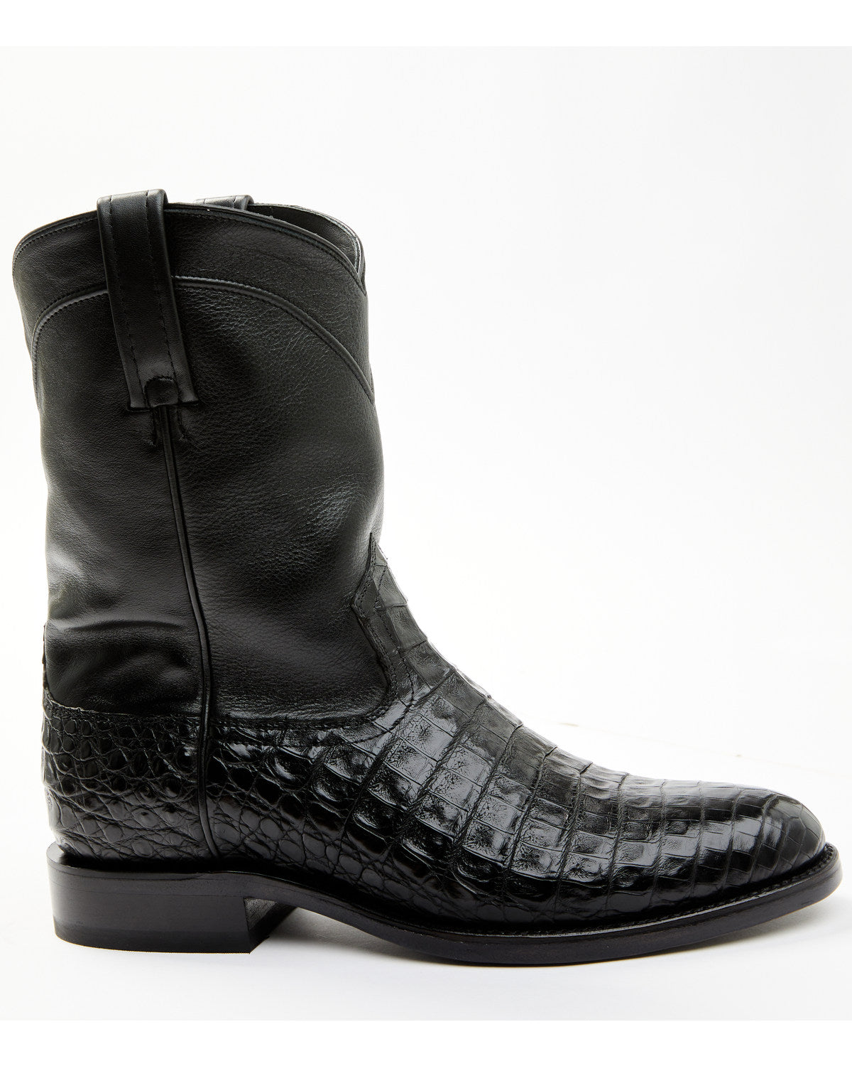 Black 1978® Men's Carmen Exotic Caiman Belly Roper Boots - | Cody James Boots
