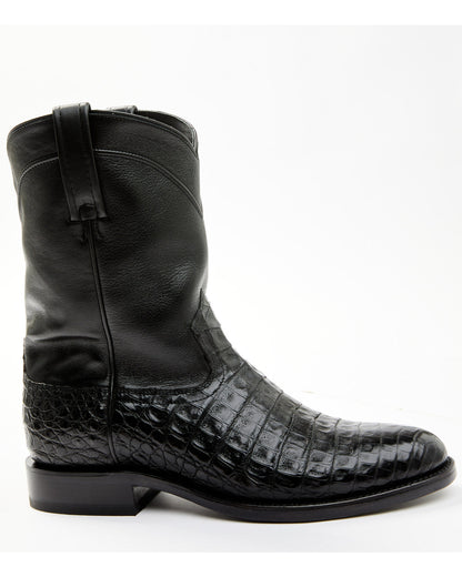 Black 1978® Men's Carmen Exotic Caiman Belly Roper Boots - | Cody James Boots