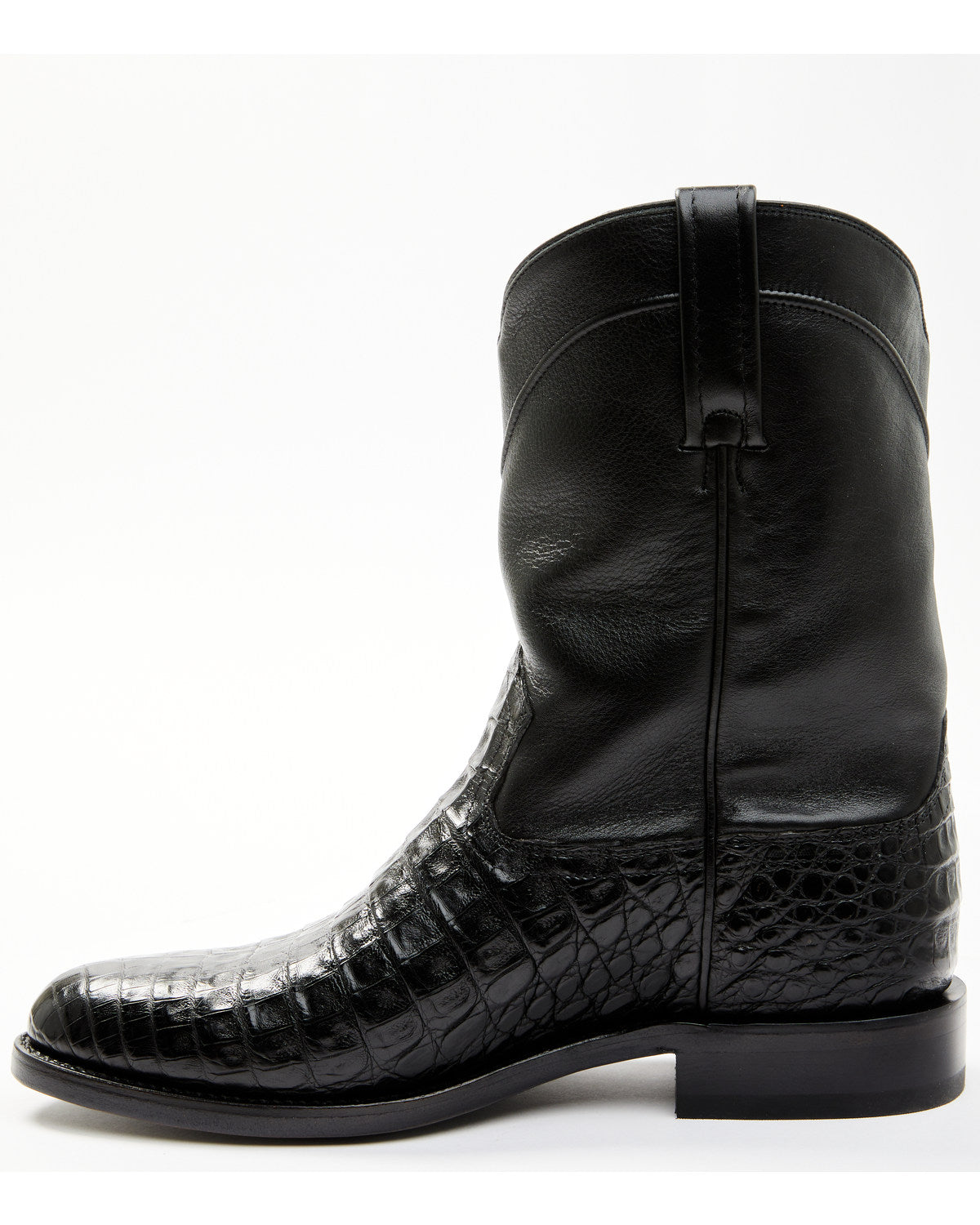 Black 1978® Men's Carmen Exotic Caiman Belly Roper Boots - | Cody James Boots