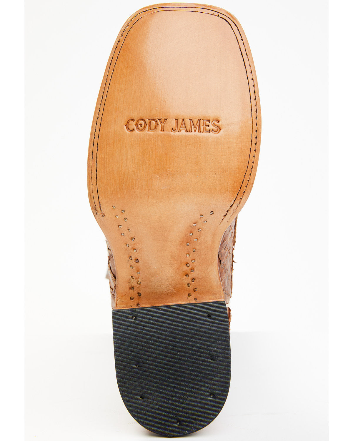 Men's Exotic Pirarucu Skin Western Boots - Broad Square Toe | Cody James Boots
