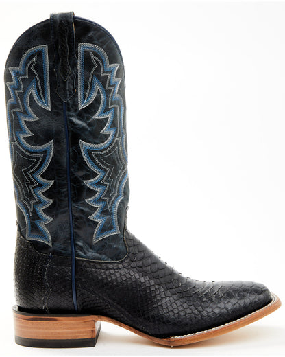 Men's Exotic Python Western Boots - Broad Square Toe | Cody James Boots