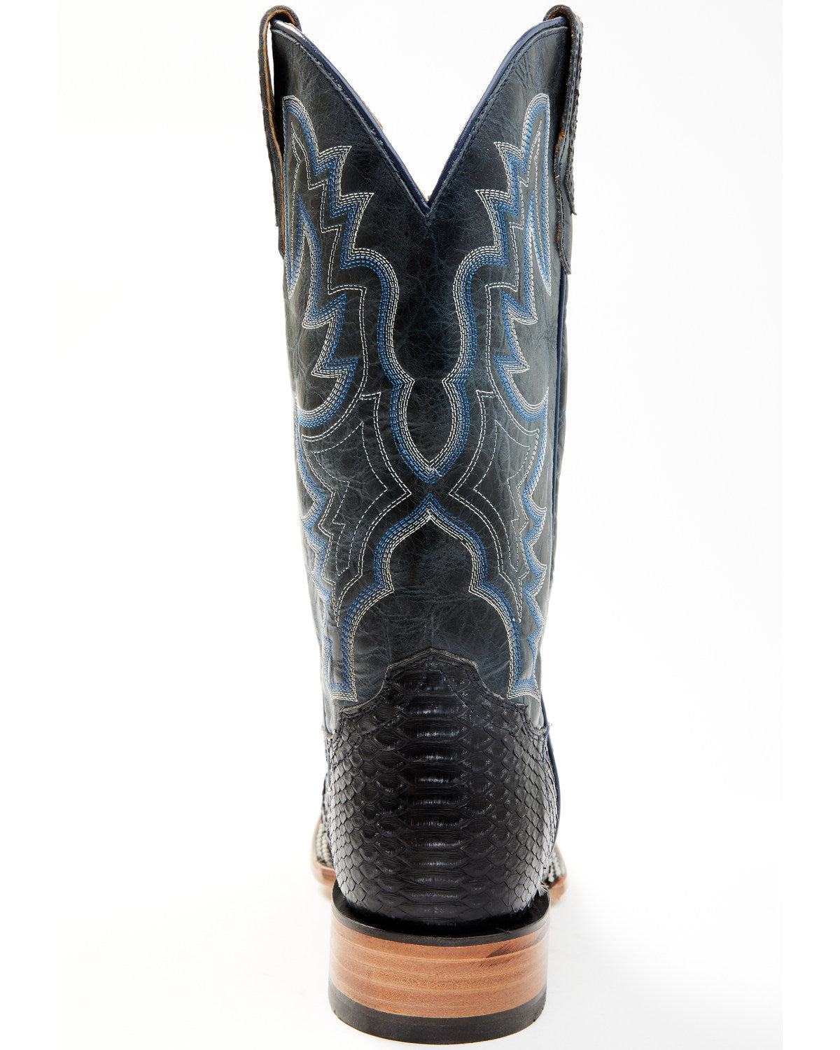 Men's Exotic Python Western Boots - Broad Square Toe | Cody James Boots