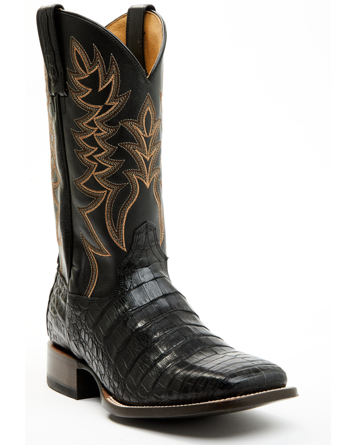 Men's Exotic Caiman Belly Western Boots - Broad Square Toe | Cody James Boots