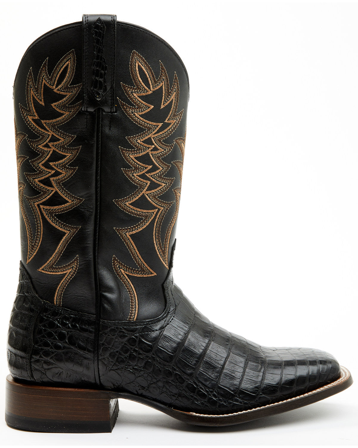 Men's Exotic Caiman Belly Western Boots - Broad Square Toe | Cody James Boots