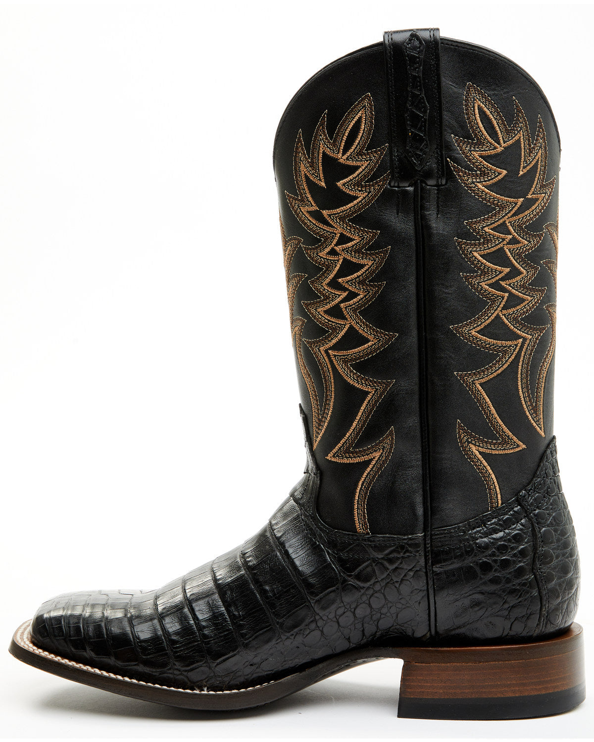Men's Exotic Caiman Belly Western Boots - Broad Square Toe | Cody James Boots