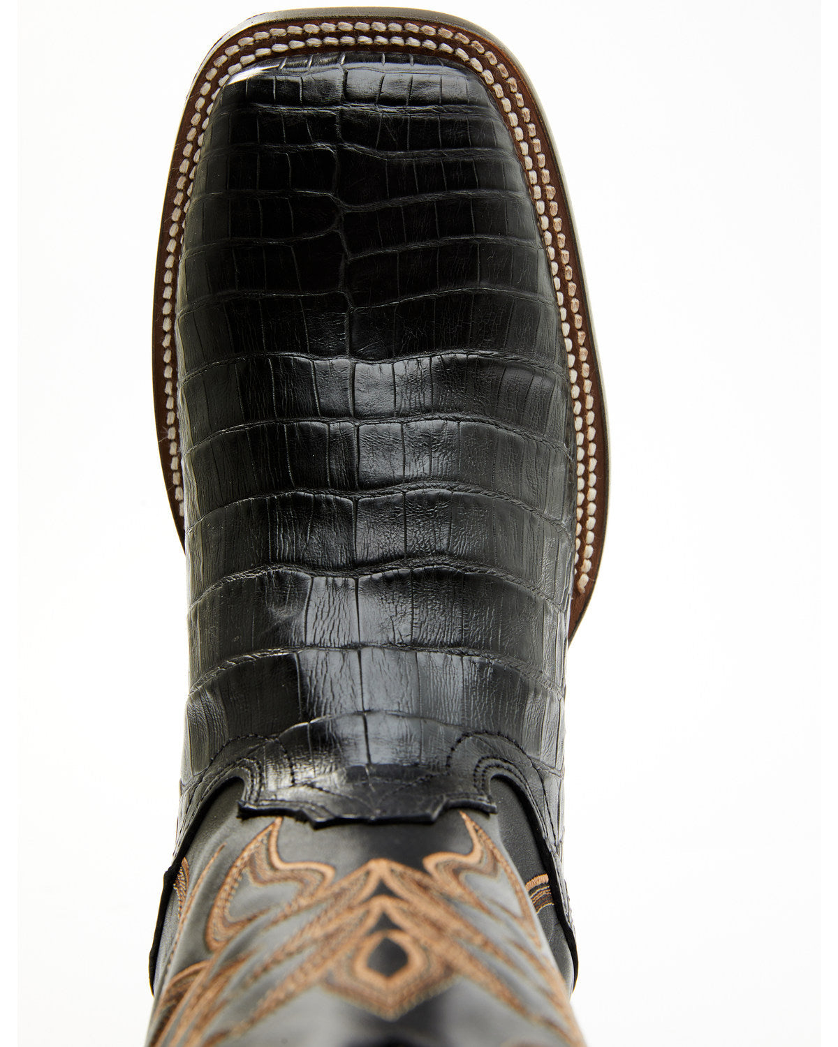 Men's Exotic Caiman Belly Western Boots - Broad Square Toe | Cody James Boots