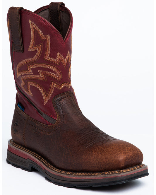 Men's 11" ASE7 Disruptor Waterproof Western Work Boots - Na | Cody James Boots