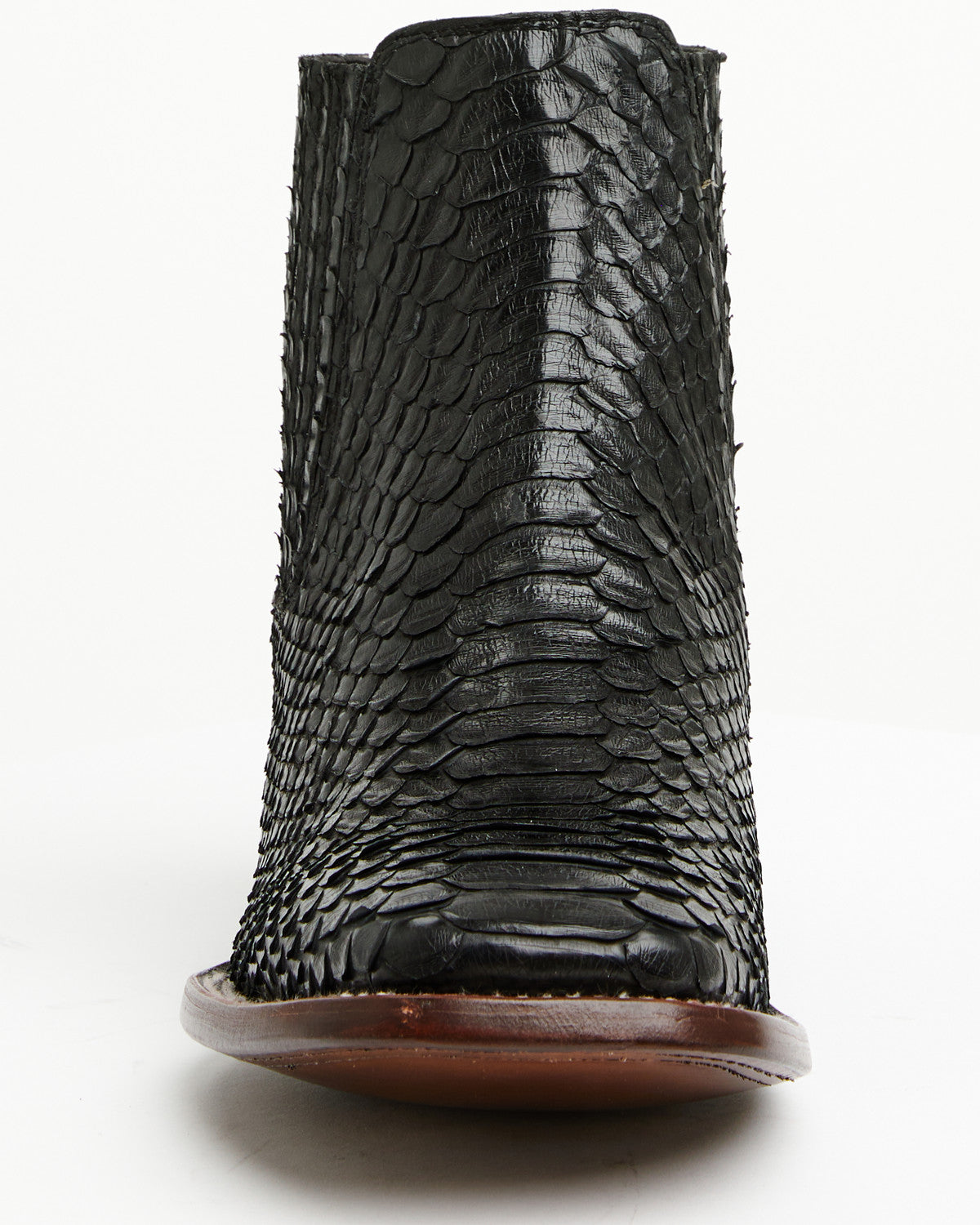 Men's Hash Exotic Python Western Ankle Boots - Broad Square | Cody James Boots