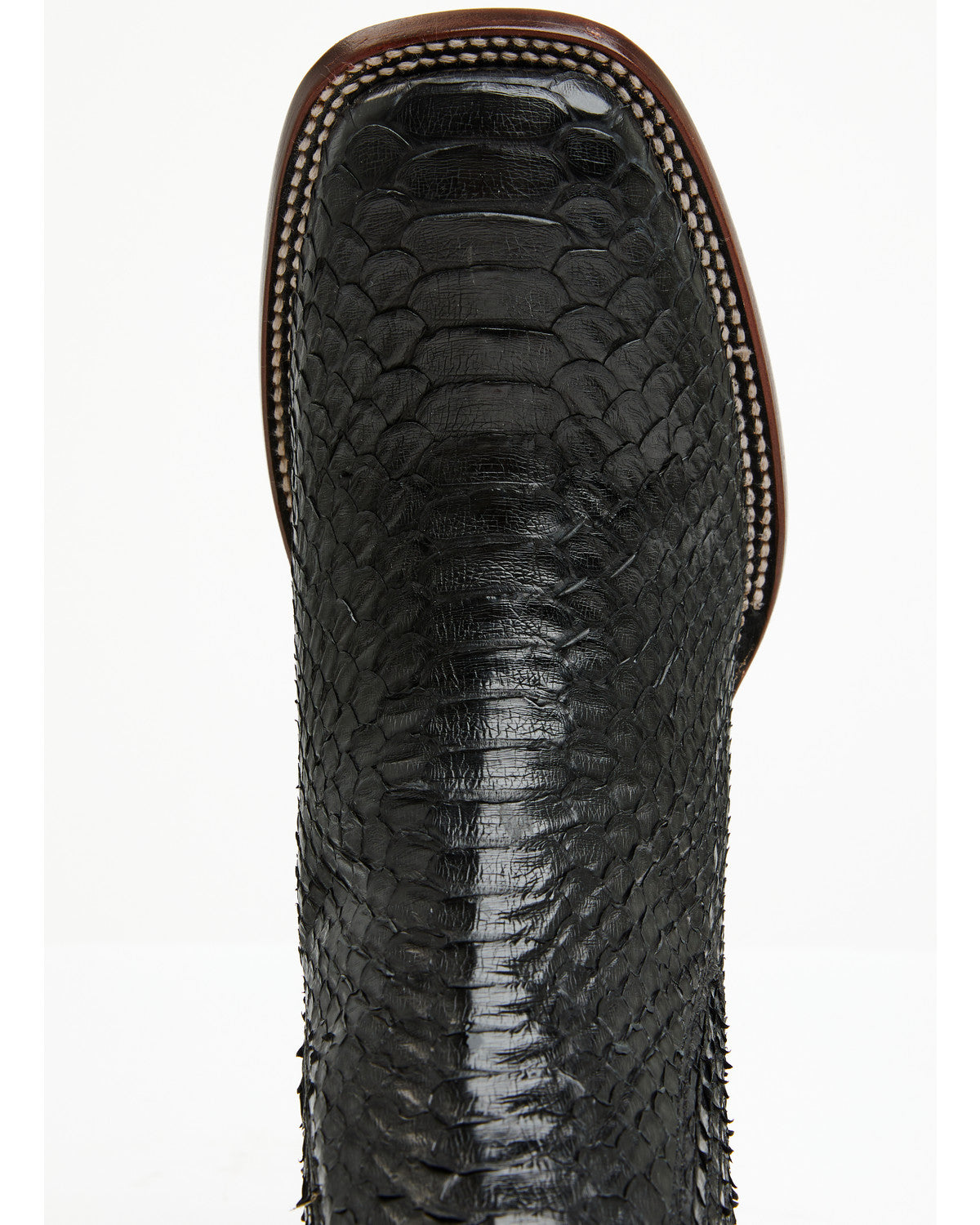 Men's Hash Exotic Python Western Ankle Boots - Broad Square | Cody James Boots
