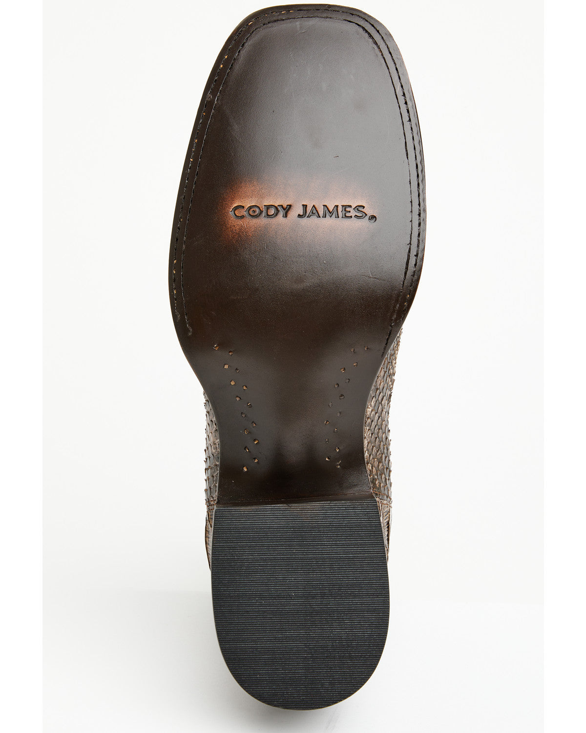 Men's Hash Exotic Python Western Ankle Boots - Broad Square | Cody James Boots