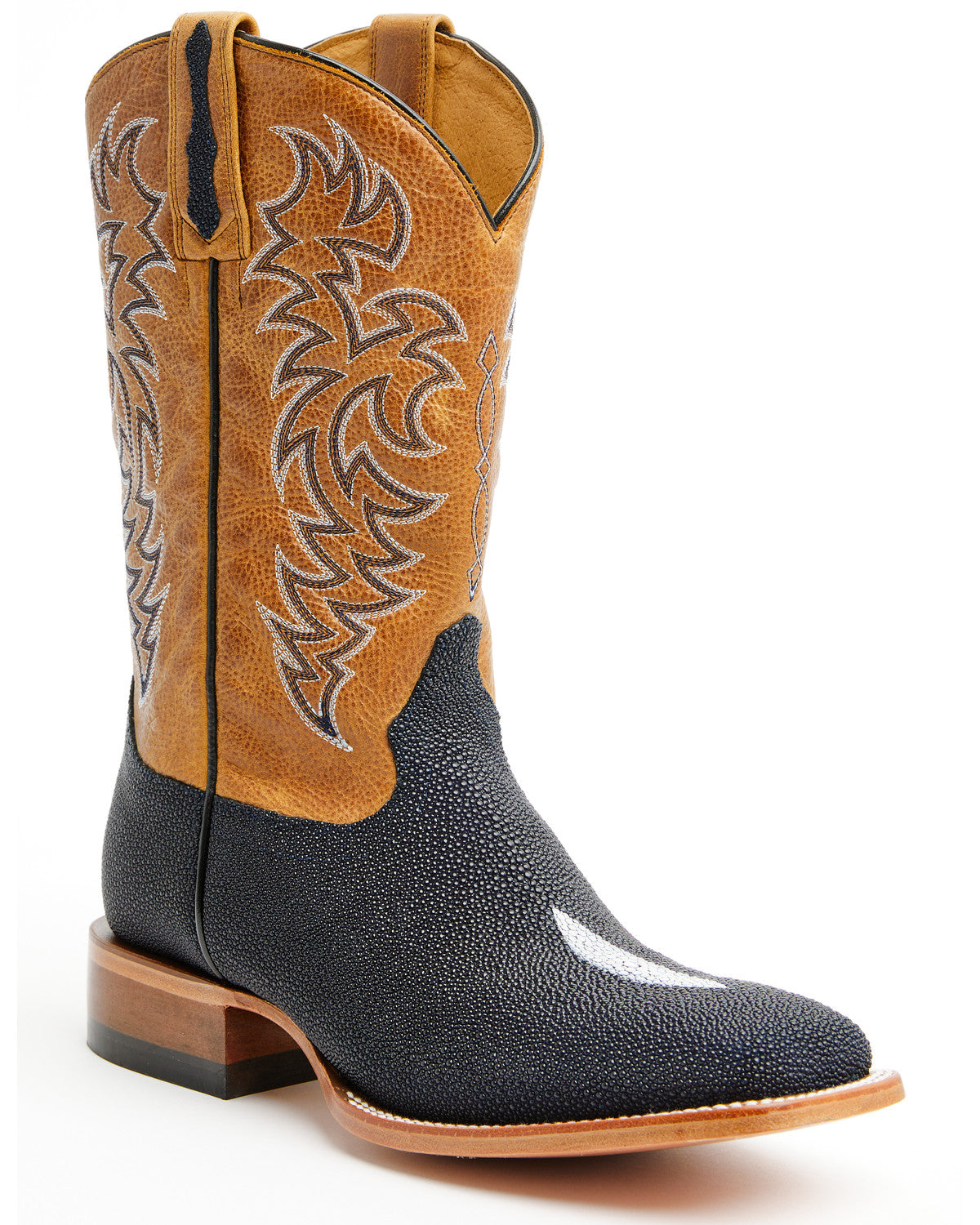 Men's Exotic Stingray Western Boots - Broad Square Toe | Cody James Boots