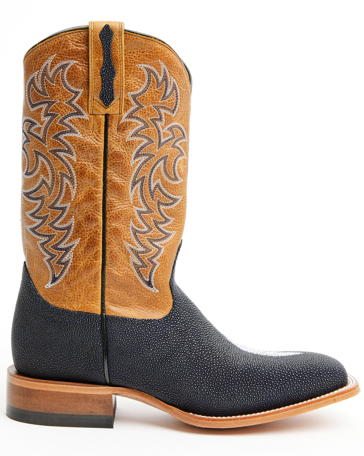 Men's Exotic Stingray Western Boots - Broad Square Toe | Cody James Boots