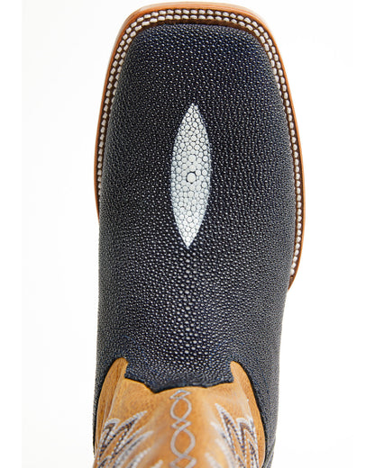 Men's Exotic Stingray Western Boots - Broad Square Toe | Cody James Boots