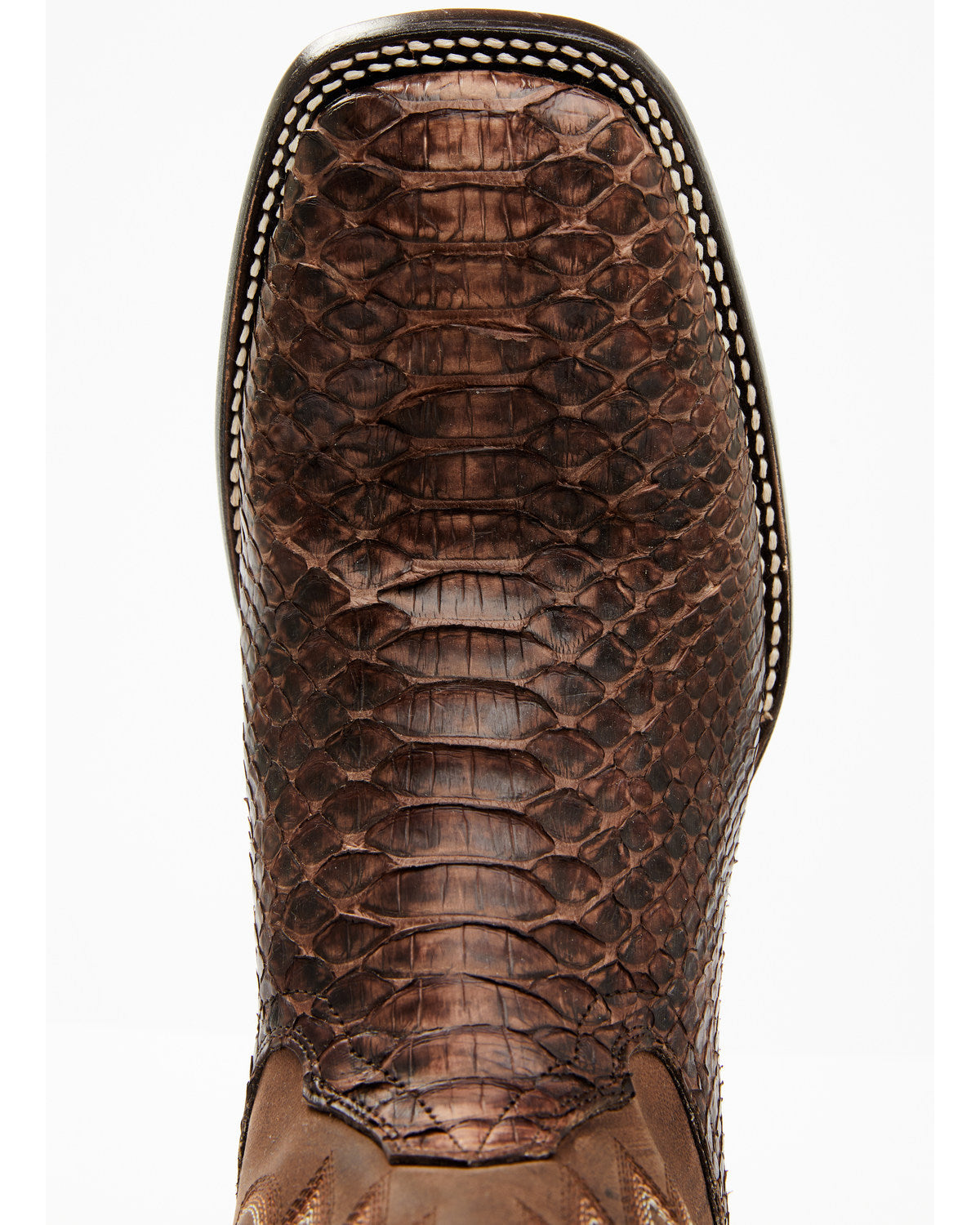 Men's Exotic Python Western Boots - Broad Square Toe | Cody James Boots